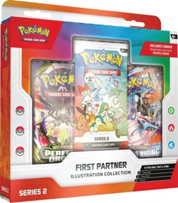 Pokemon TCG First Partner Series 2 Illustration Collection Sealed Case 6 Box New - Image 2