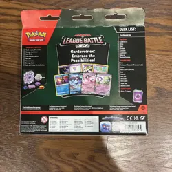 Factory Sealed Pokemon TCG League Battle Deck Gardevoir Ex Mew EX NEW SEALED BOX - Image 2