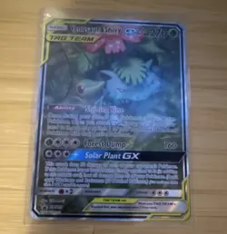 Pokemon TCG Venusaur & Snivy GX SM229 TAG TEAM Promo Holo English 270 HP - Image 1