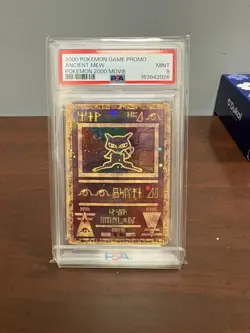 2000 POKEMON GAME MOVIE POKEMON 2000 MOVIE ANCIENT MEW MINT PSA 9 - Image 1