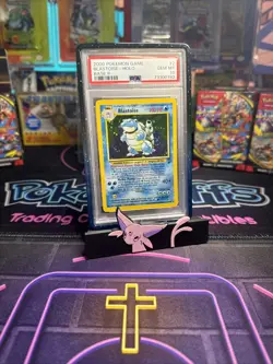 Pokemon Blastoise Base Set 2 Holo Rare #2 PSA 10 Gem Mint - Image 1