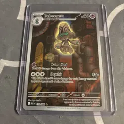Pokemon TCG Beheeyem Black Bolt Illustration Rare Holo Card 121/086 English - Image 1