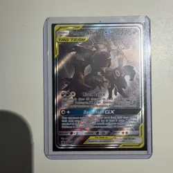Pokemon TCG Sun & Moon Black Star Promo Umbreon & Darkrai GX SM241 Tag Team NM - Image 1