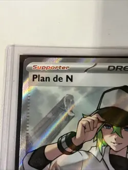 CARTE POKEMON PLAN DE N 163/086 DRESSEUR ALTERNATIVE FOUDRE NOIRE EV10.5 FR - Image 3