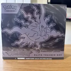 Pokemon TCG Mega Evolution Pitch Black Pokemon Center Elite Trainer Box New - Image 1