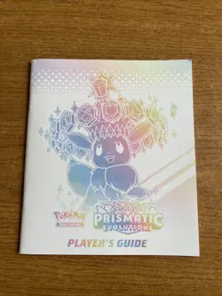 Pokemon Prismatic Evolutions Players Guide Booklet - Image 1