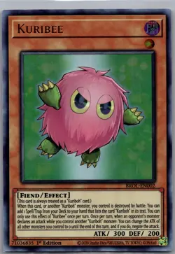 Kuribee BROL-EN002 Ultra Rare Brothers of Legend Yu-Gi-Oh 1st Edition LP - Image 1
