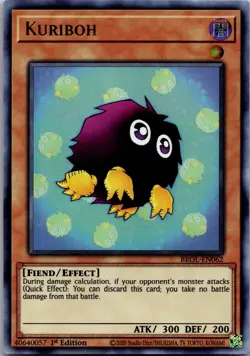 Kuriboh BROL-EN062 Ultra Rare Brothers of Legend Yu-Gi-Oh 1st Edition LP - Image 1