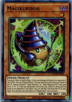 Magikuriboh BACH-EN001 Super Rare Battle of Chaos Yu-Gi-Oh 1st Edition LP - Image 1
