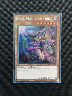 Yugioh Dark Magician Girl MP24-EN053 Prismatic Secret Rare 1st Edition NM - Image 1
