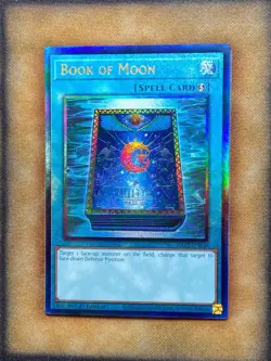 Yugioh Book of Moon RA02-EN050 Prismatic Ultimate Rare 1st Ed NM - Image 1