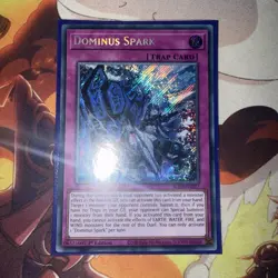 YUGIOH DOMINUS SPARK SECRET RARE 1ST EDITION NEAR MINT BLZD-EN077 - Image 1