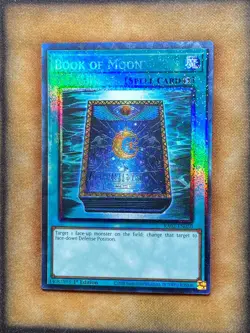 Yugioh Book of Moon RA02-EN050 Prismatic Collector Rare 1st Ed NM - Image 1
