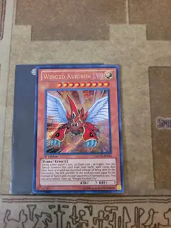 YUGIOH WINGED KURIBOH LV9 LCGX-EN043 SECRET 1ST ED NM - Image 2