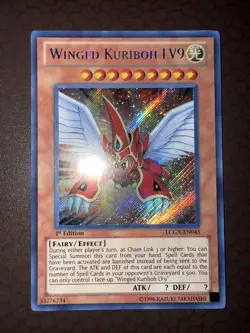 Yu-Gi-Oh! Winged Kuriboh LV9 -LCGX-EN043- Secret Rare- 1st Edition NM! - Image 2