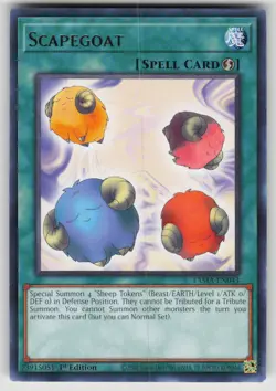 Scapegoat TAMA-EN043 Rare Tactical Masters Yu-Gi-Oh 1st Edition Lightly Played - Image 1