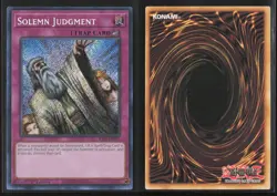 Solemn Judgment SR14-EN038 Structure Deck: Fire Kings Yu-Gi-Oh Unlimited LP - Image 3