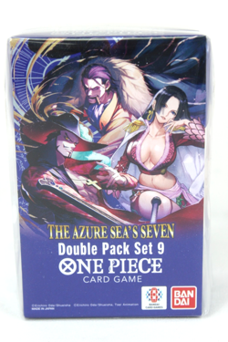 One Piece Azure Sea's Seven Double Pack Set 9 Card Game Box * New and Sealed - Image 1