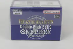 One Piece Azure Sea's Seven Double Pack Set 9 Card Game Box * New and Sealed - Image 3