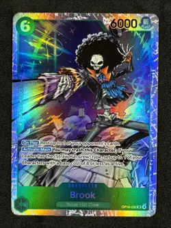 Brook OP15-032 SR ONE PIECE Tcg Card Game NM GREEN - Image 1
