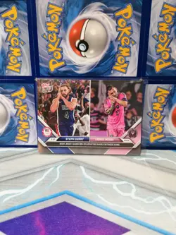 Topps Now - 2024 - Lionel Messi & Steph Curry Sleep Celebration Card Error NM/M - Image 1