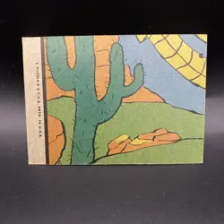 Bazooka Joe Puzzle 1 Card # 450 Whale Tooth Charm a2 - Image 2