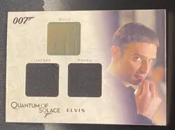 2009 QUANTUM OF SOLACE WARDROBE RELIC CARD 357/675 - Image 1