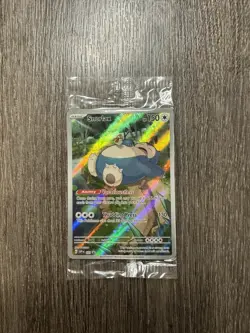 Sealed - Snorlax SVP 051 Scarlet & Violet 151 Black Star Promo Card - Image 1