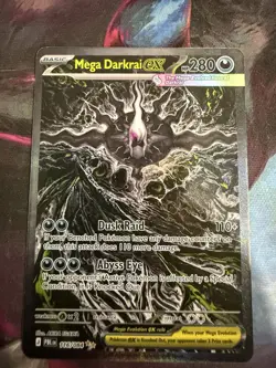 Pokemon Mega Darkrai ex Special Illustration Rare ME05: Pitch Black 116/084 LP - Image 1
