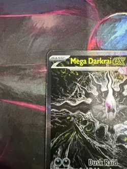 Pokemon Mega Darkrai ex Special Illustration Rare ME05: Pitch Black 116/084 LP - Image 5