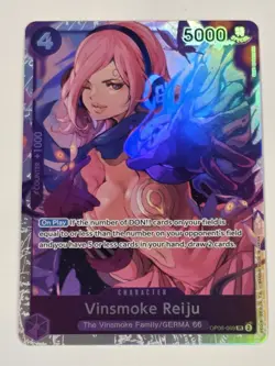 Vinsmoke Reiju Character OP06-069 SR- PRB-01 One Piece Card Game - Image 1