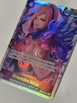 Vinsmoke Reiju Character OP06-069 SR- PRB-01 One Piece Card Game - Image 2