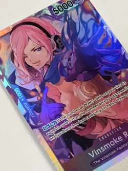 Vinsmoke Reiju Character OP06-069 SR- PRB-01 One Piece Card Game - Image 3