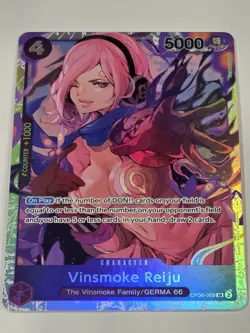 Vinsmoke Reiju Character OP06-069 SR- PRB-01 One Piece Card Game - Image 4