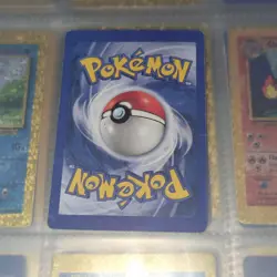 Magmar HOLO Prism Vintage Pokemon Base Set Vending Golden Sticker Card Retro - Image 2