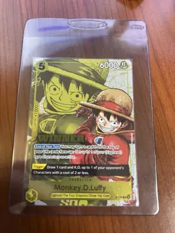Monkey.D.Luffy (Winner Pack 2026 Vol. 2) P-106 One Piece Promotion Cards Foil - Image 1