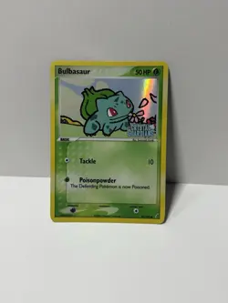 Pokemon TCG Bulbasaur Crystal Guardians Reverse Holo Card 45/100 - Image 1