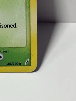 Pokemon TCG Bulbasaur Crystal Guardians Reverse Holo Card 45/100 - Image 4