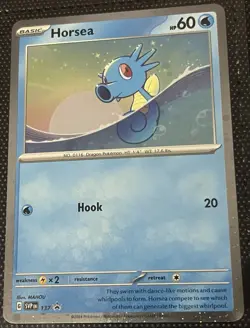 Horsea - 137 (Cosmo Holo) 137 Sv: Scarlet & Violet Promo Cards Holo - Image 1