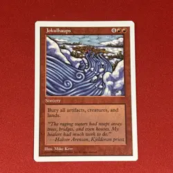 MTG 1x Jokulhaups Core Set 5th Edition Legacy Magic the Gathering Card x1 LP - Image 1