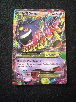 Pokemon Card - XY Phantom Forces M Gengar EX 35/119 Holo LP/EX - Image 1