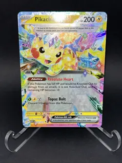 Pokemon Pikachu TCG Surging Sparks EX Double Rare Holo Card 057/191 - Image 2