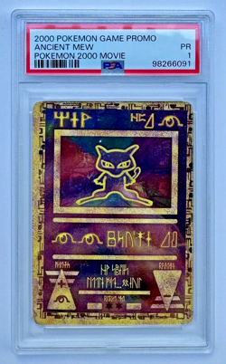 ANCIENT MEW POKEMON 2000 MOVIE PROMO CARD PSA 1 - Image 1