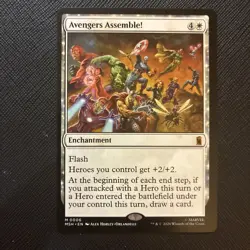 MTG Avengers Assemble! M Marvel Super Heroes 6 Regular NM - Image 1