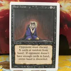 MTG Mind Twist Revised Edition Regular X1 NM - Image 1