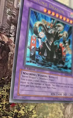 Yugioh Gatling Dragon FET-EN035 Ultimate Rare 1st Ed - Image 3