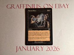 Buried Alive - Odyssey - LP - MTG Magic the Gathering - Image 1