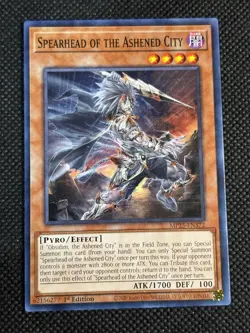 YuGiOh! Spearhead of the Ashened City MP25-EN372 Common 1st Edition Near Mint - Image 1