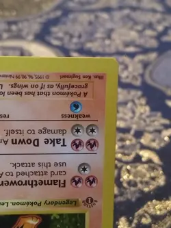 1999 Pokemon Base Set 1st Edition Shadowless #23 ARCANINE - Image 5
