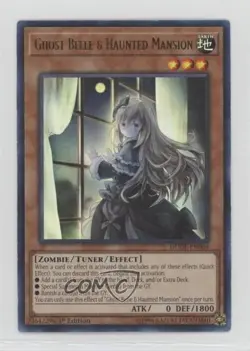 Ghost Belle & Haunted Mansion Ultra Rare 1st Ed. YuGiOh Duel Devastator - Image 1